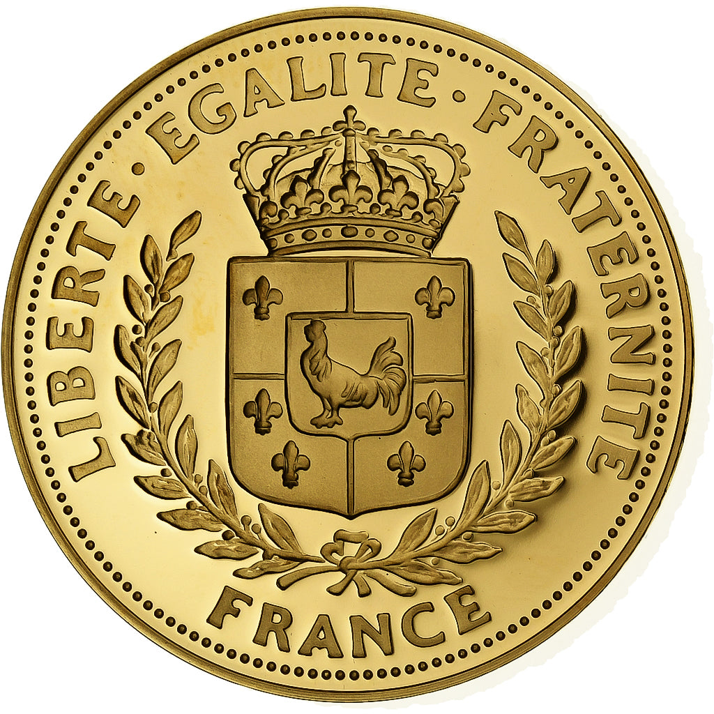 Francja, medal, Napoléon Bonaparte, Stop miedzi, MS(65-70)