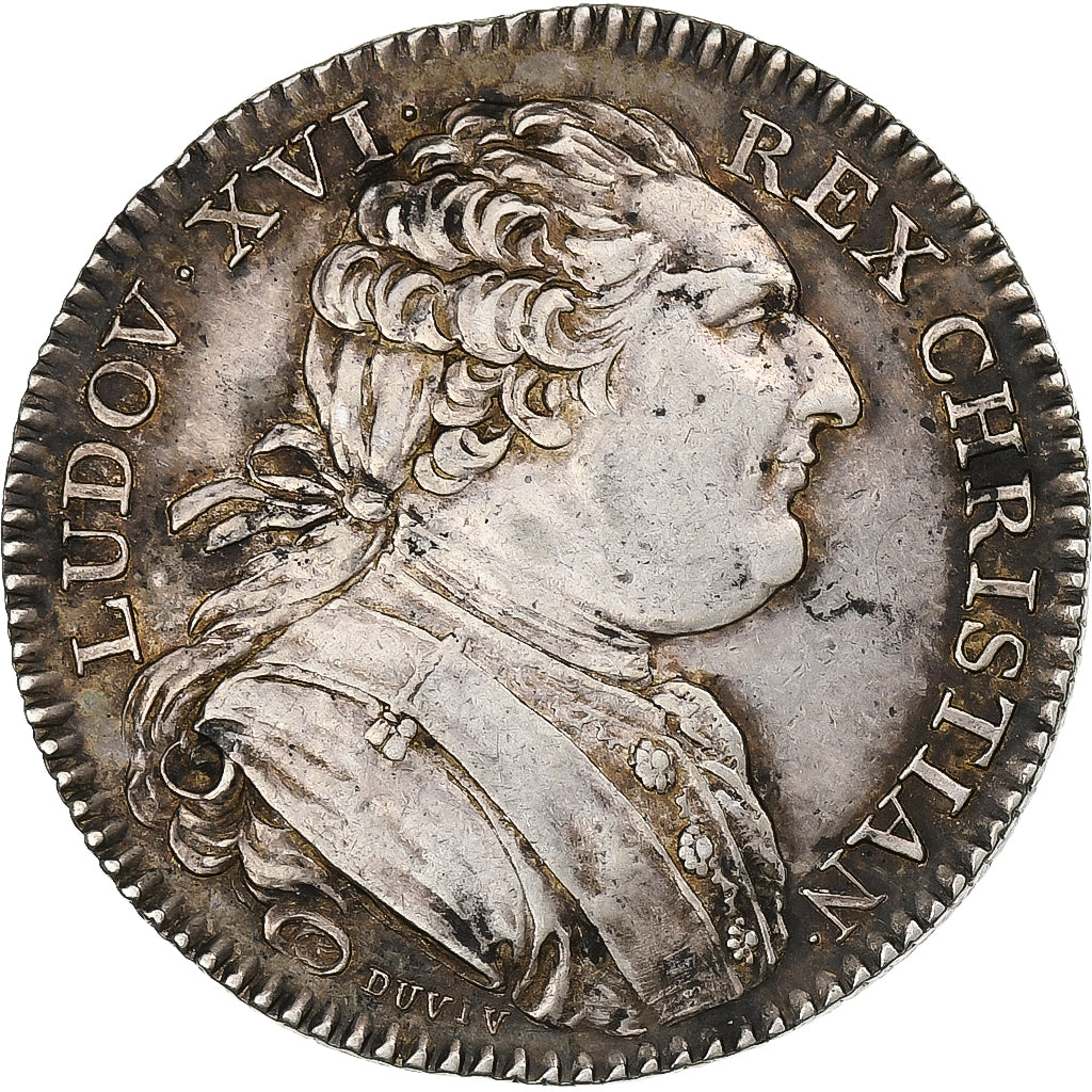 France, Token, Louis XVI, États de Bretagne, Rennes, 1786, Silver, Duvivier