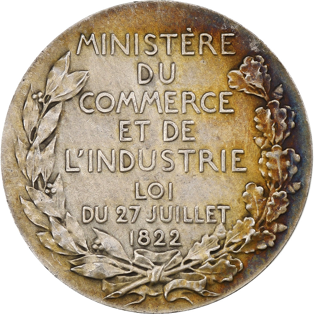 France, Medal, Ministère du Commerce et de l'Industrie, Comité des expertises