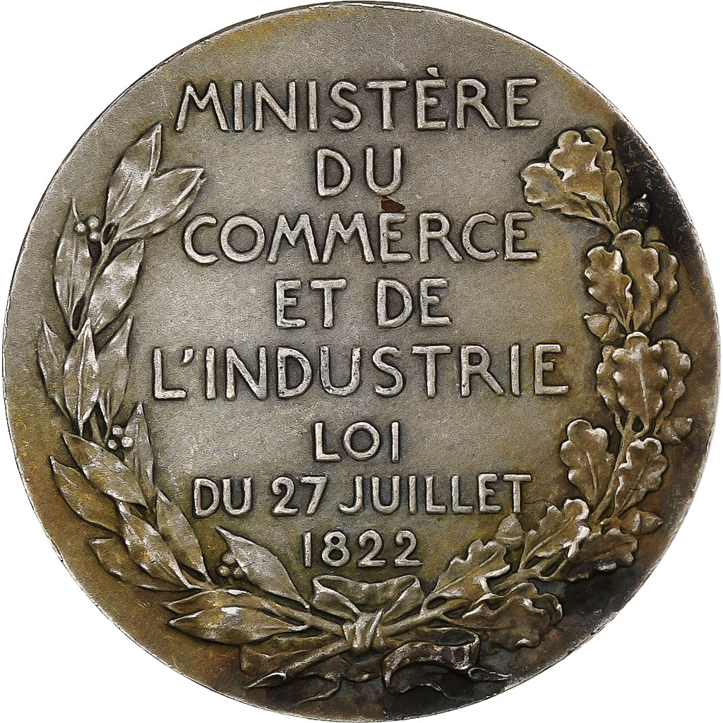 France, Medal, Ministère du Commerce et de l'Industrie, Comité des expertises