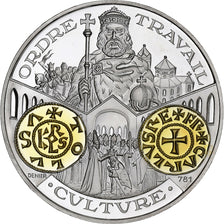 France, Médaille, 2000 Ans d'Histoire Monétaire, Denier de Charlemagne