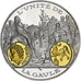 France, Medal, 2000 Ans d'Histoire Monétaire, La Gaule, Vercingétorix, Silver