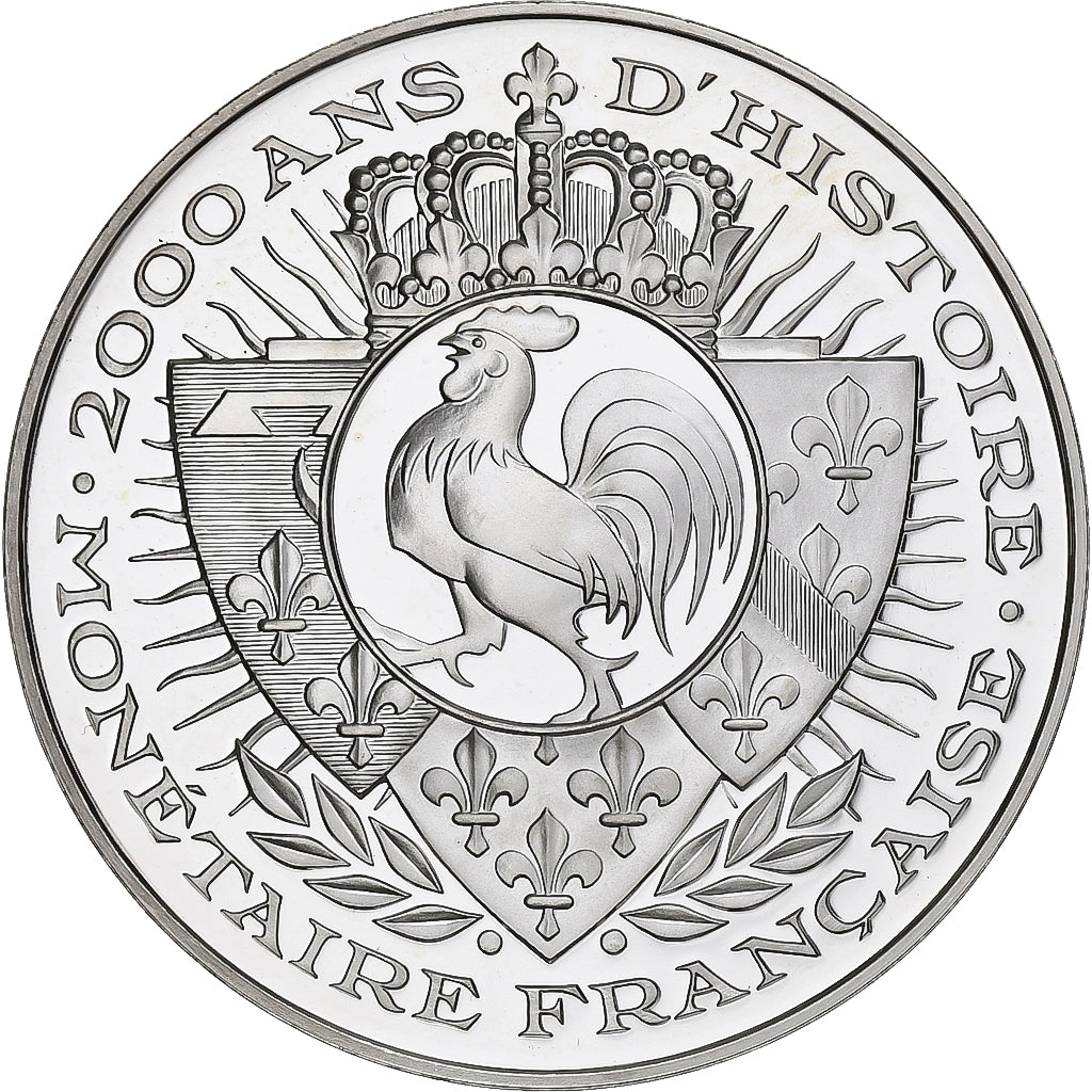 France, Médaille, 2000 Ans d'Histoire Monétaire, 40 Francs or Louis-Philippe