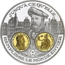 France, Medal, Histoire Monétaire, Henri II, Piéfort, Silver, MS(64)