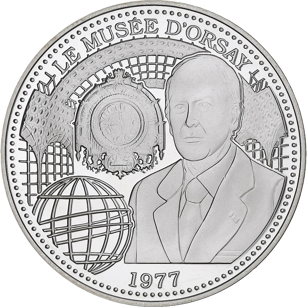 France, Medal, Les Joyaux de Paris, Le Musée d'Orsay, Silver, MS(65-70)