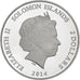 Ilhas Salomão, Elizabeth II, 2 Dollars, Piniocchio, 2014, Proof, Prata, MS(63)