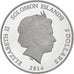 Wyspy Salomona, Elizabeth II, 2 Dollars, Piniocchio, 2014, Proof, Srebro, MS(63)