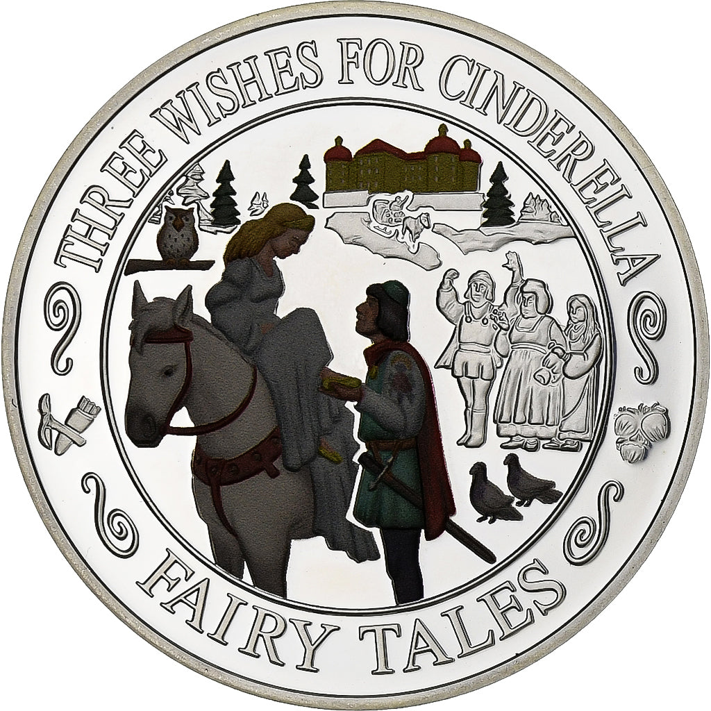 Solomon Islands, Elizabeth II, 2 Dollars, Trois Noisettes pour Cendrillon, 2014