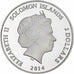 Isole Salomone, Elizabeth II, 2 Dollars, Peter Pan, 2014, FS, Argento, SPL