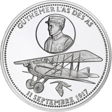 France, Medal, Guynemer l'As des As, Silver, MS(65-70)