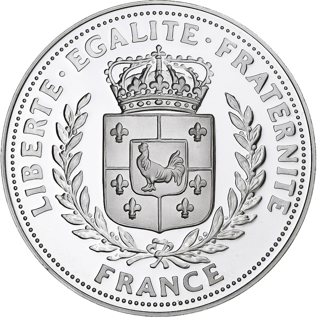 France, Medal, Guynemer l'As des As, Silver, MS(65-70)