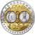 Nederland, Medaille, L'Europe, Reine Béatrix, Zilver, UNC