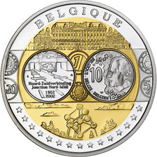 Belgium, Medal, L'Europe, Belgique, Silver, MS(65-70)