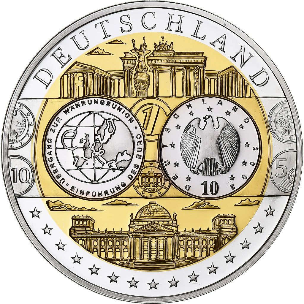 Germany, Medal, Euro, Europa, Silver, MS(65-70)