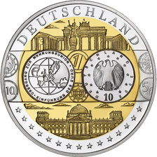 Germany, Medal, Euro, Europa, Silver, MS(65-70)