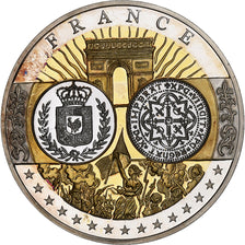 France, Medal, Europa, République Française, Silver, MS(65-70)