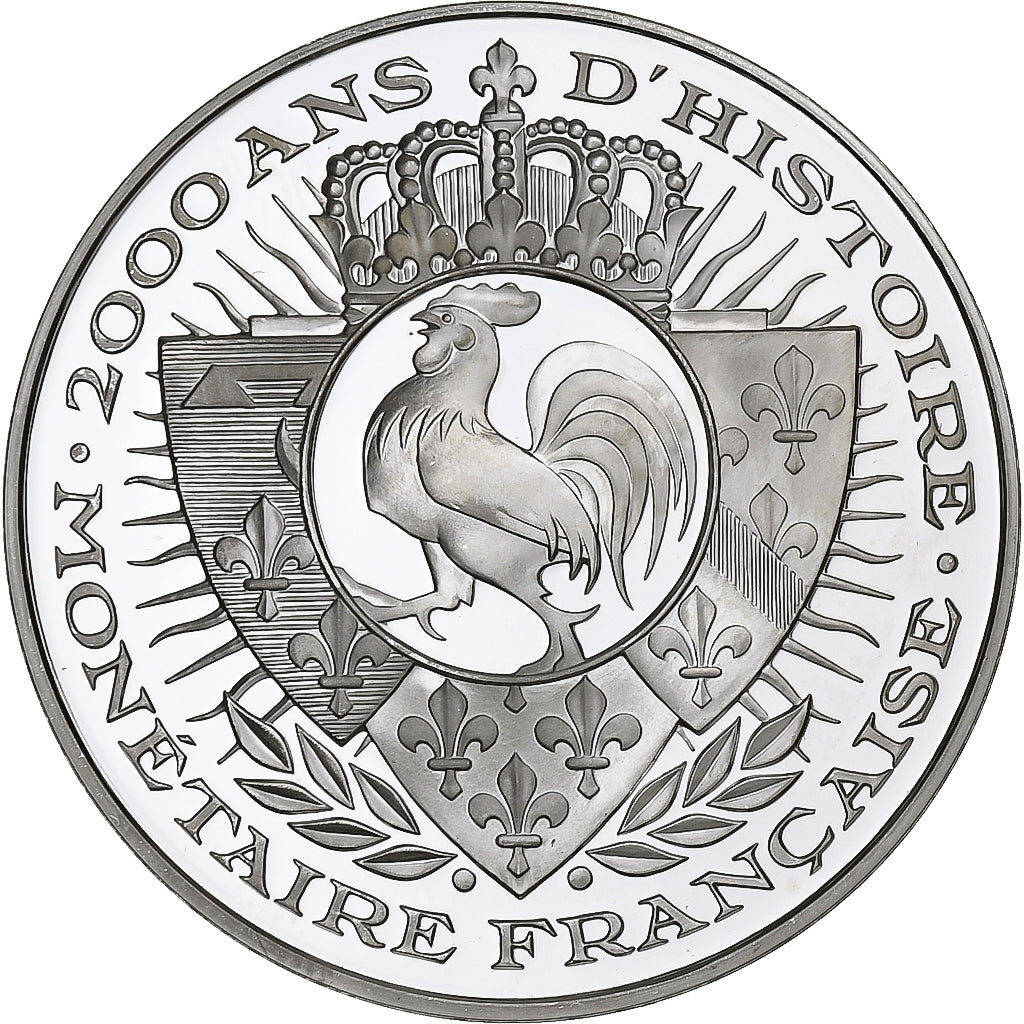 France, Médaille, Histoire Monétaire, Abolition de la Royauté, Argent, FDC