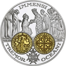 France, Medal, Philippe VI, Ange d'Or, Silver, MS(65-70)