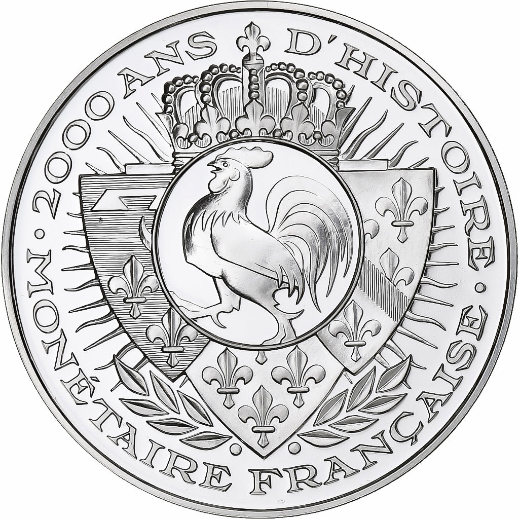 France, Medal, Philippe VI, Ange d'Or, Silver, MS(65-70)