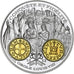 France, Medal, Histoire Monétaire, Obole Louis VIII, Silver, MS(65-70)