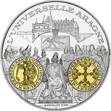 France, Médaille, Histoire Monétaire, Angelot d'Or, Argent, FDC