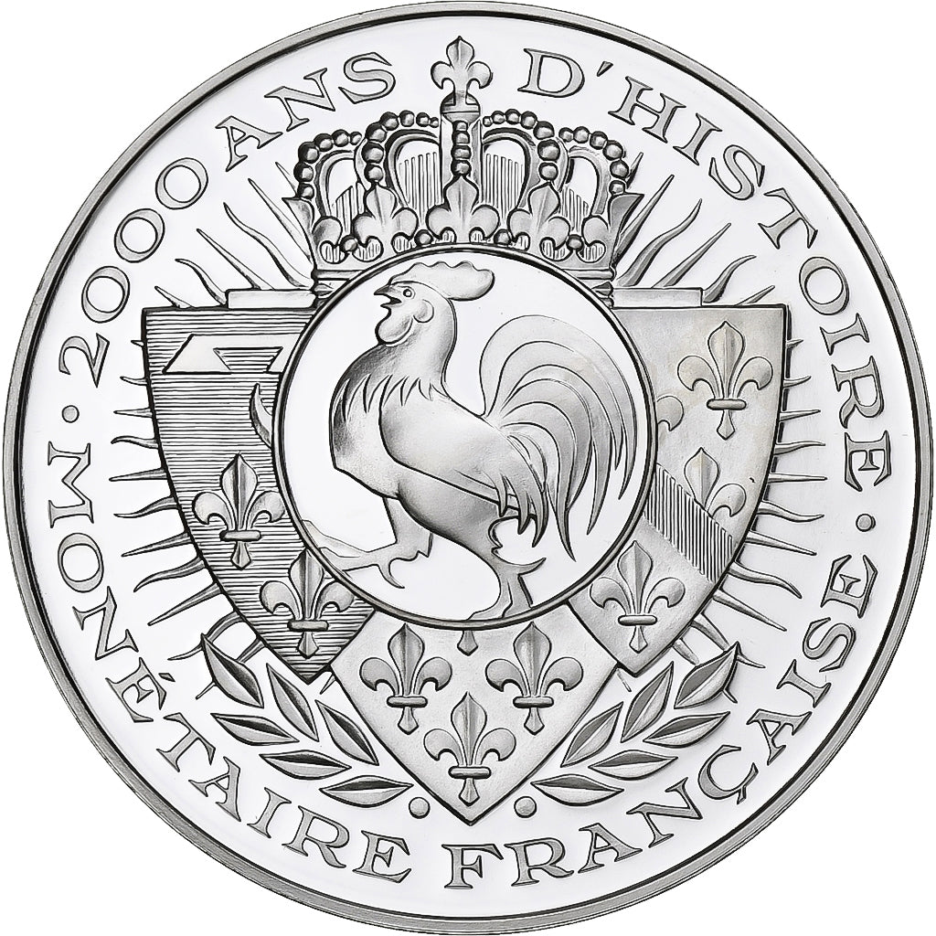 France, Médaille, Histoire Monétaire, Angelot d'Or, Argent, FDC