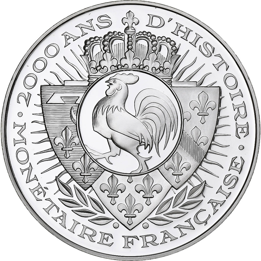 Francia, medaglia, 2000 Ans d'Histoire Monétaire, 20 Francs Napoléon III