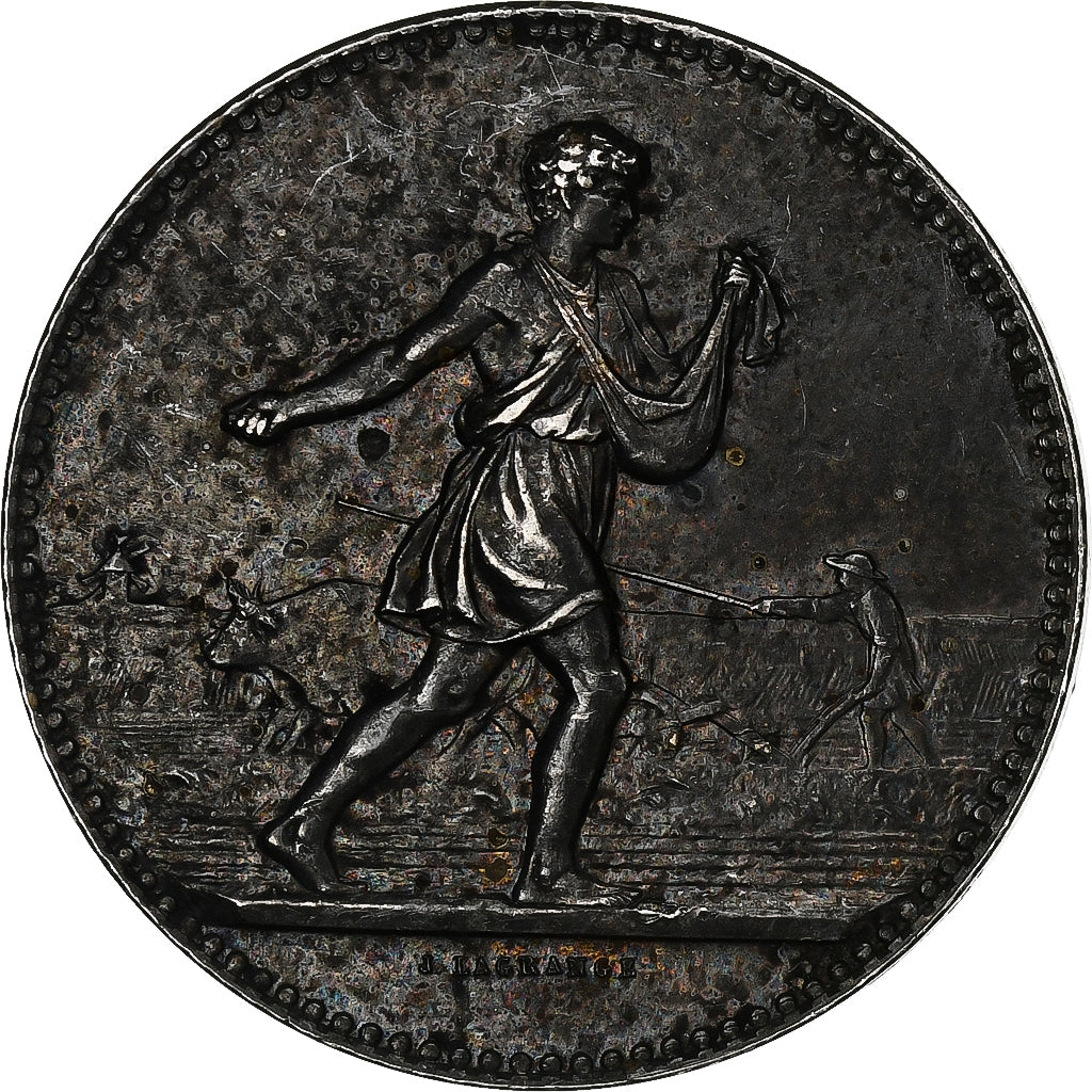 France, Medal, Comice Agricole de Rouen, Silver, Lagrange, AU(50-53)