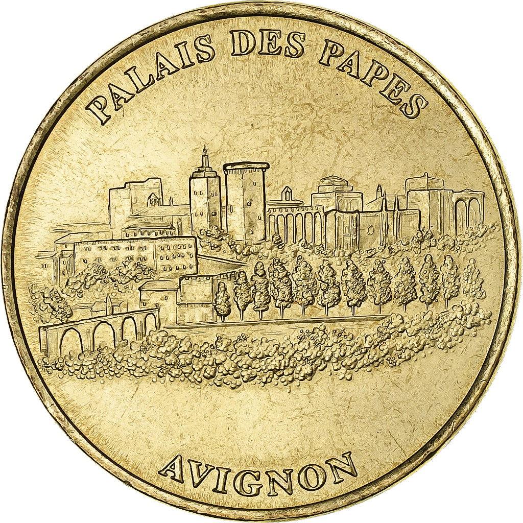 Frankreich, betaalpenning, Avignon - Palais des Papes n°2, 2001, Copper-nickel