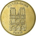Frankrijk, Token, Paris - Notre Dame n°1, 1999, Copper-nickel Aluminium, MDP