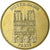 France, Token, Paris - Notre Dame n°1, 1999, Copper-nickel Aluminium, MDP