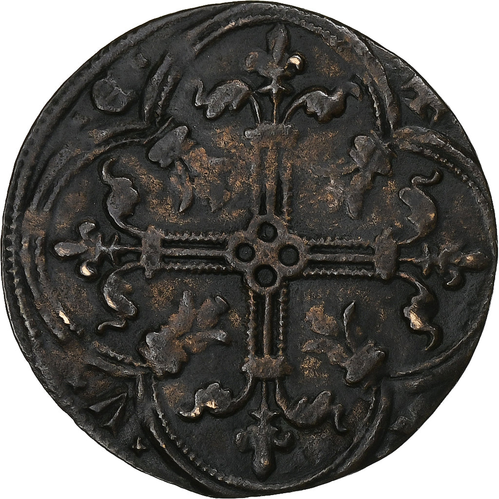 France, Token, Jeton de Compte au Dauphin, Copper, AU(50-53)