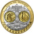Vaticano, medalla, L'Europe, Vatican, Plata, FDC