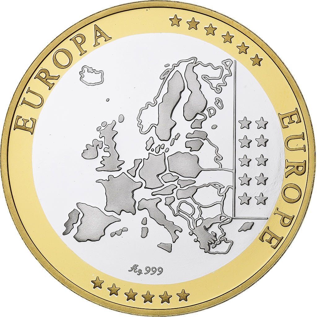 Vatikan, Medaille, L'Europe, Vatican, Silber, STGL