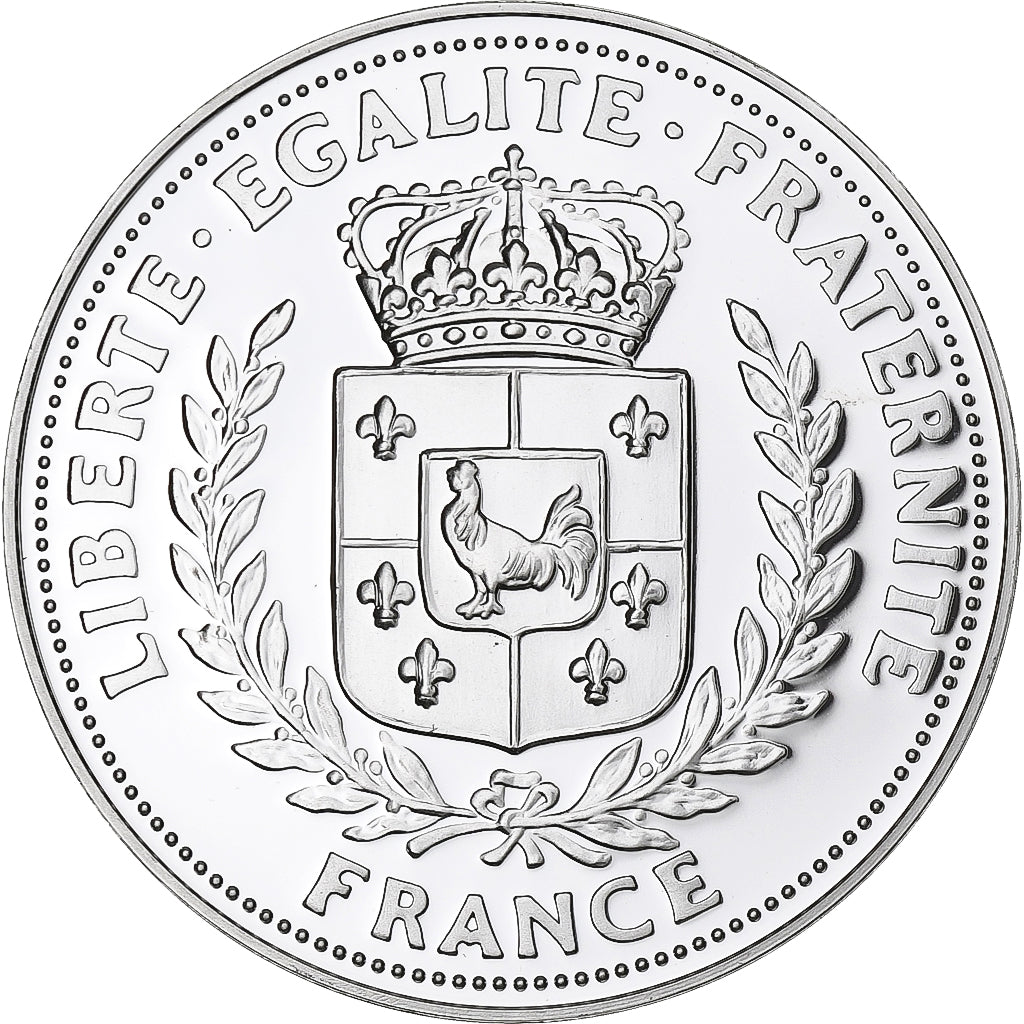 France, Médaille, Peinture, Claude Monet, Argent, FDC