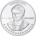 France, Medal, Simone Veil, Silver, MS(65-70)