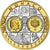 Monaco, Medal, L'Europe, Monaco, Silver Plated Copper, MS(65-70)