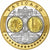 Vatican, Médaille, L'Europe, Vatican, Silvered copper, FDC