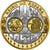 Hiszpania, medal, L'Europe, Espagne, Srebro platerowane miedzią, FDC, MS(65-70)