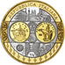 Italy, Medal, L'Europe, L'Italie, Silver Plated Copper, MS(65-70)