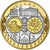 Grèce, Médaille, L'Europe, Cuivre plaqué Argent, FDC