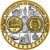 San Marino, medaglia, L'Europe, République de San Marin, Rame placcato argento