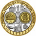 San Marino, medaglia, L'Europe, République de San Marin, Rame placcato argento