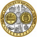 San Marino, Medal, L'Europe, République de San Marin, Silver Plated Copper