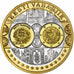 Estonia, medal, L'Europe, 2012, Srebro platerowane miedzią, MS(65-70)