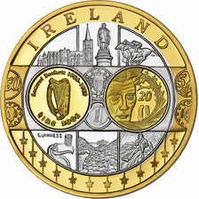 Ireland, Medaille, L'Europe, Silver Plated Copper, STGL