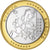 Irlanda, medalha, L'Europe, Cobre Revestido a Prata, MS(65-70)