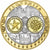 Slowenien, Medaille, L'Europe, Silber, STGL