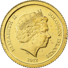 Coin, Solomon Islands, Elizabeth II, 5 Dollars, 2012, B.H. Mayer, MS(65-70)