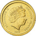 Munten, Salomoneilanden, Elizabeth II, 5 Dollars, 2012, B.H. Mayer, FDC, Goud